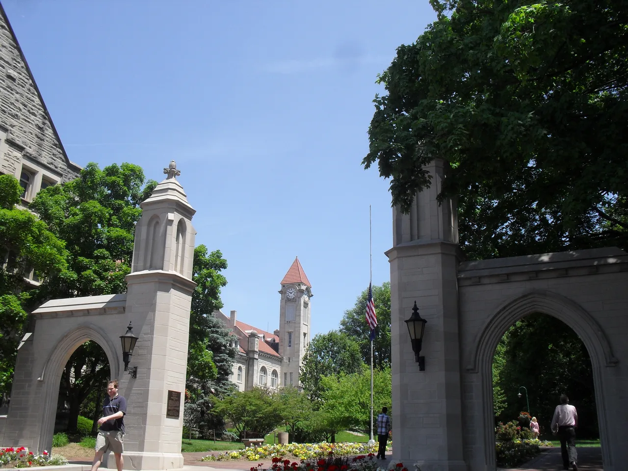 Sample Gates at Indiana University Bloomington