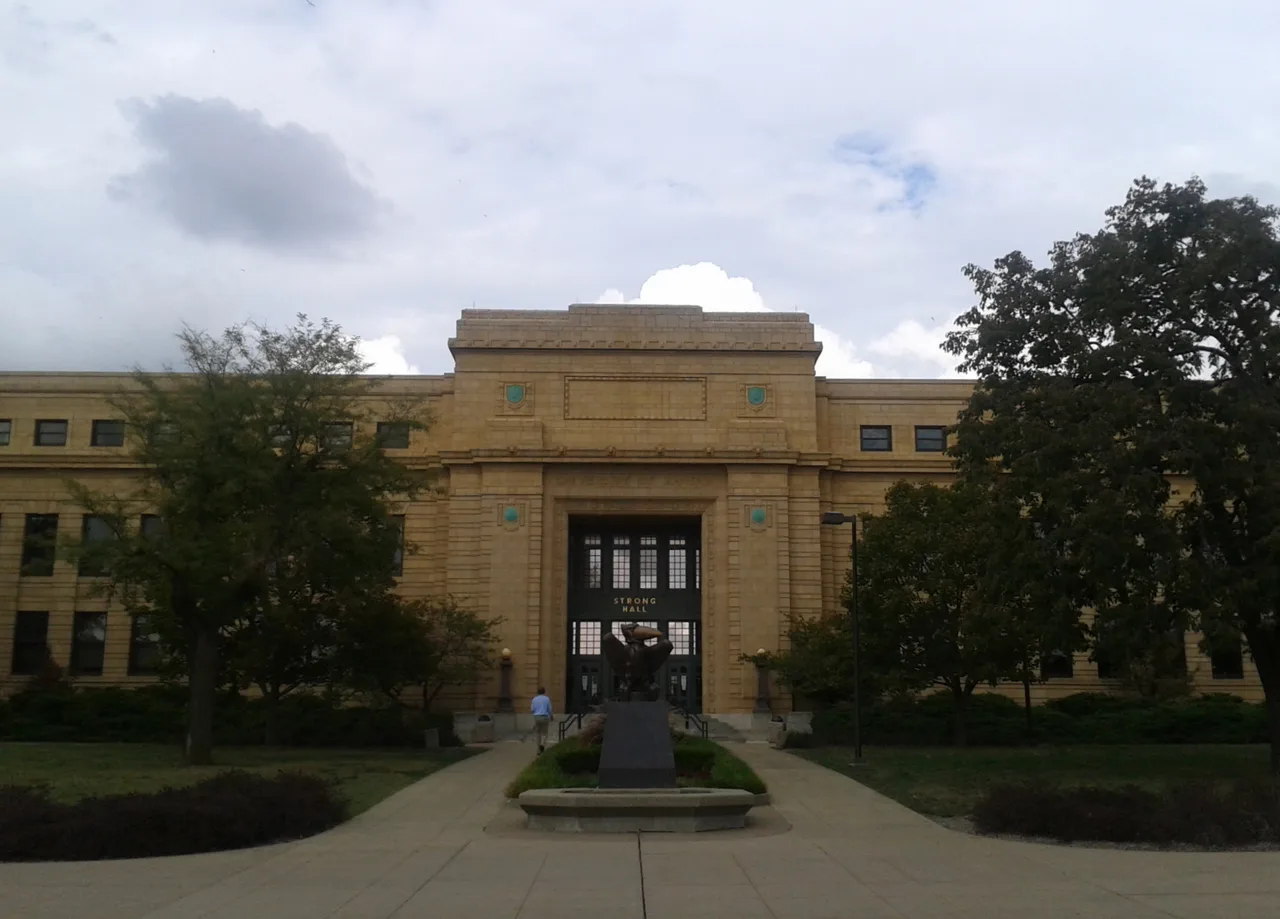 Strong Hall at University of Kansas
