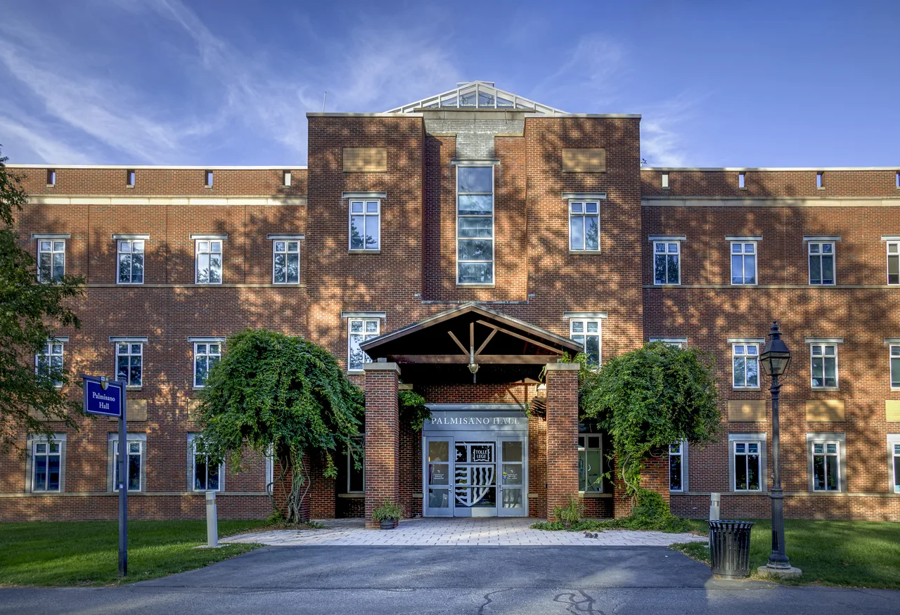 Merrimack College campus: Palmisano Hall at Merrimack College