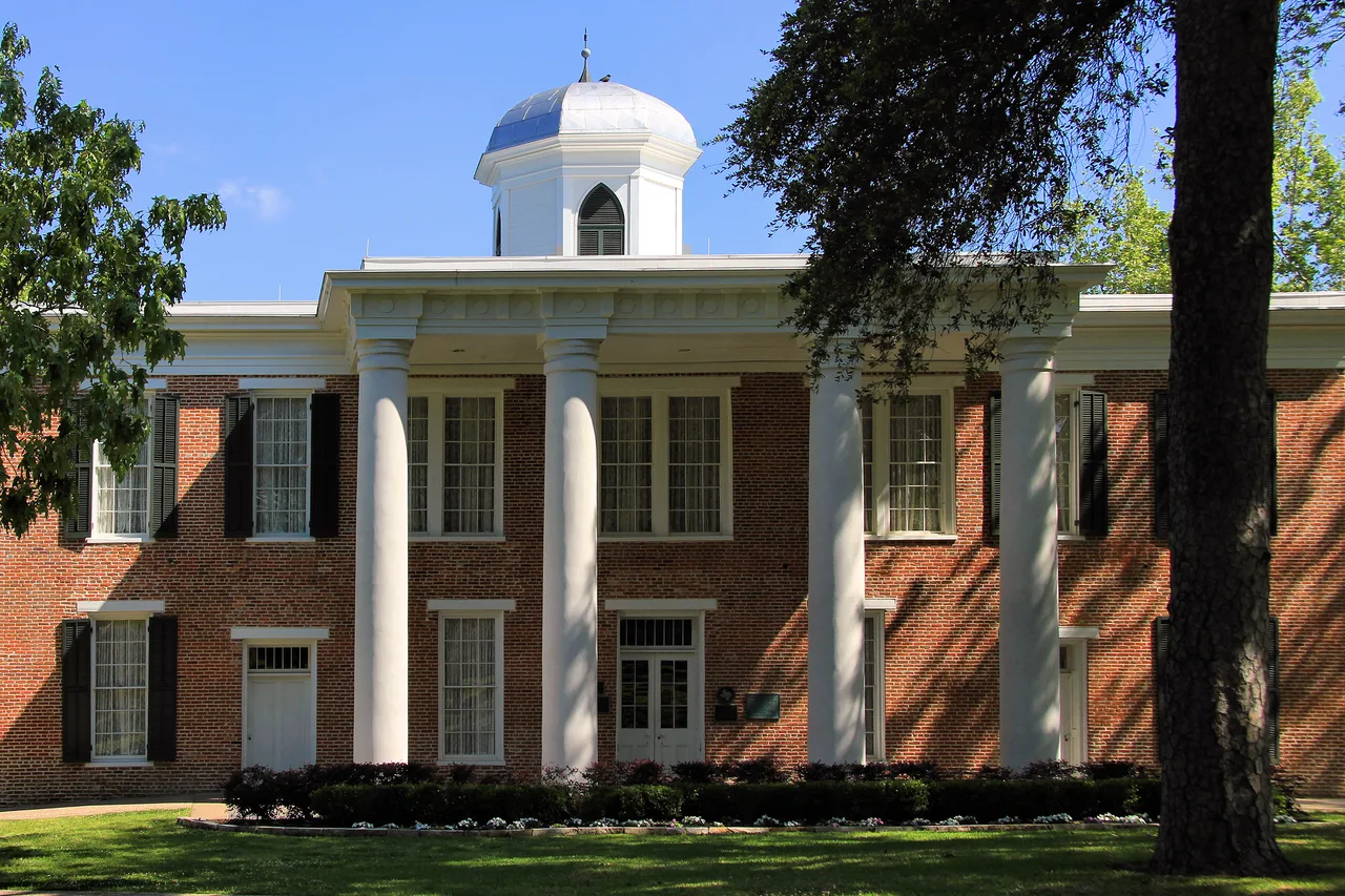 Austin Hall on the university campus