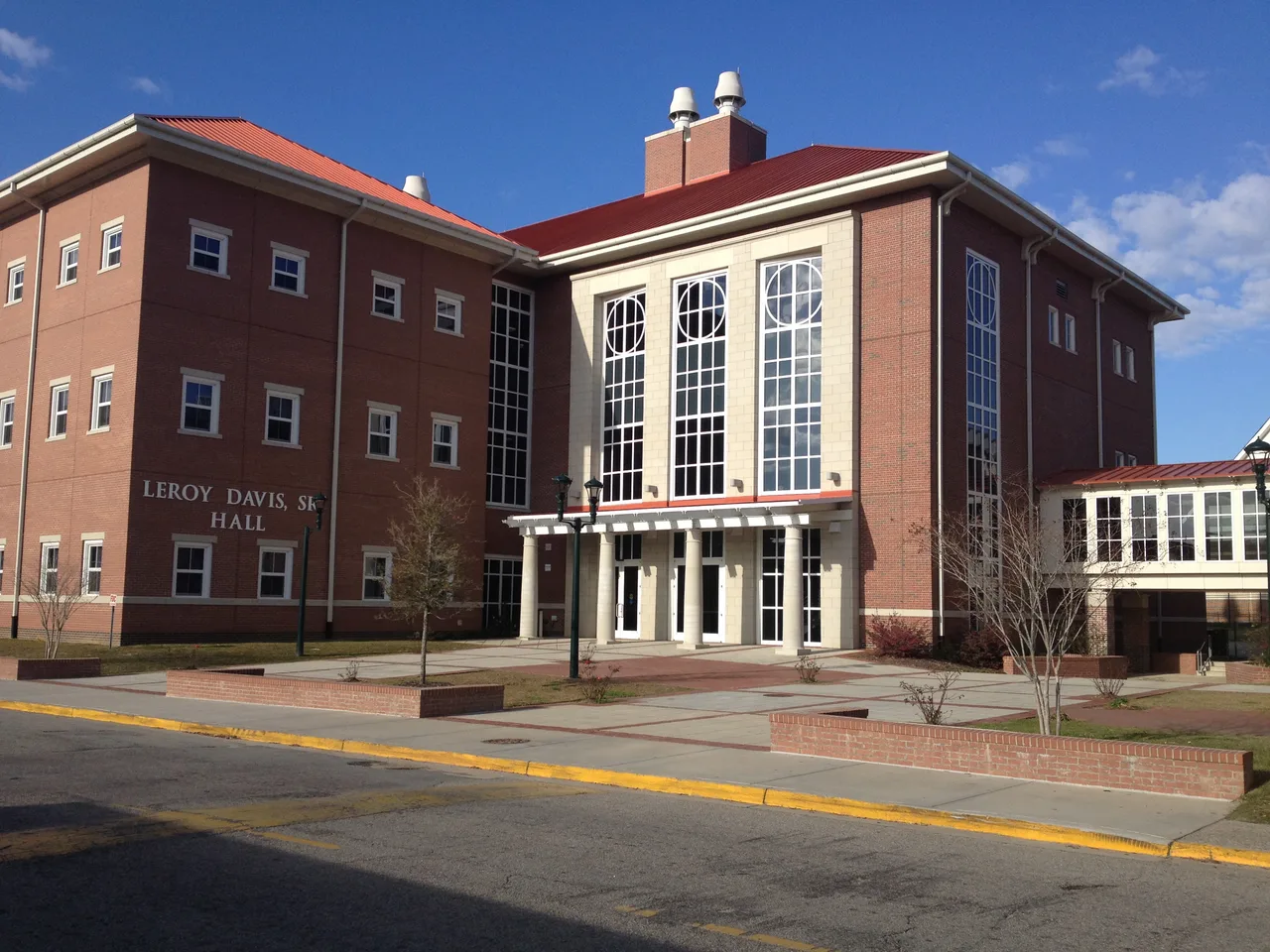 South Carolina State University campus: Leroy Davis Sr. Hall