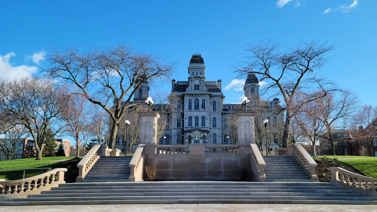 Hall of Languages at Syracuse University