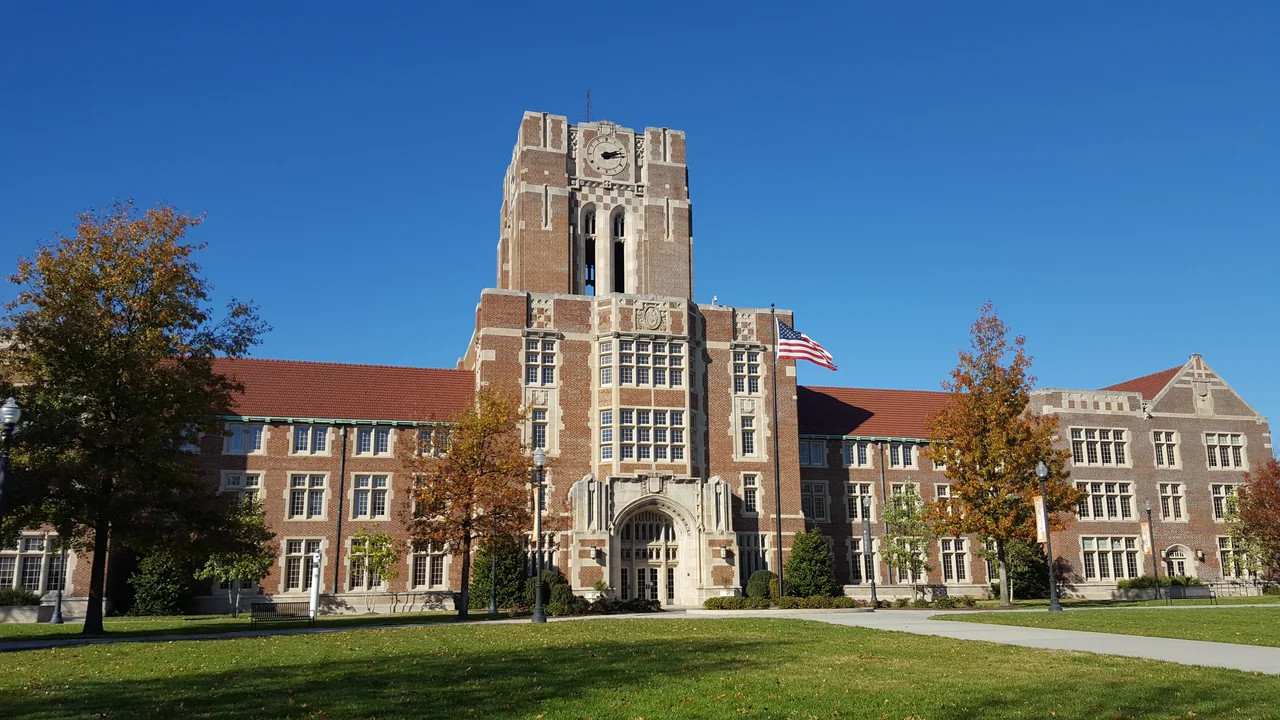 East side of Ayres Hall at the University of Tennessee, Knoxville