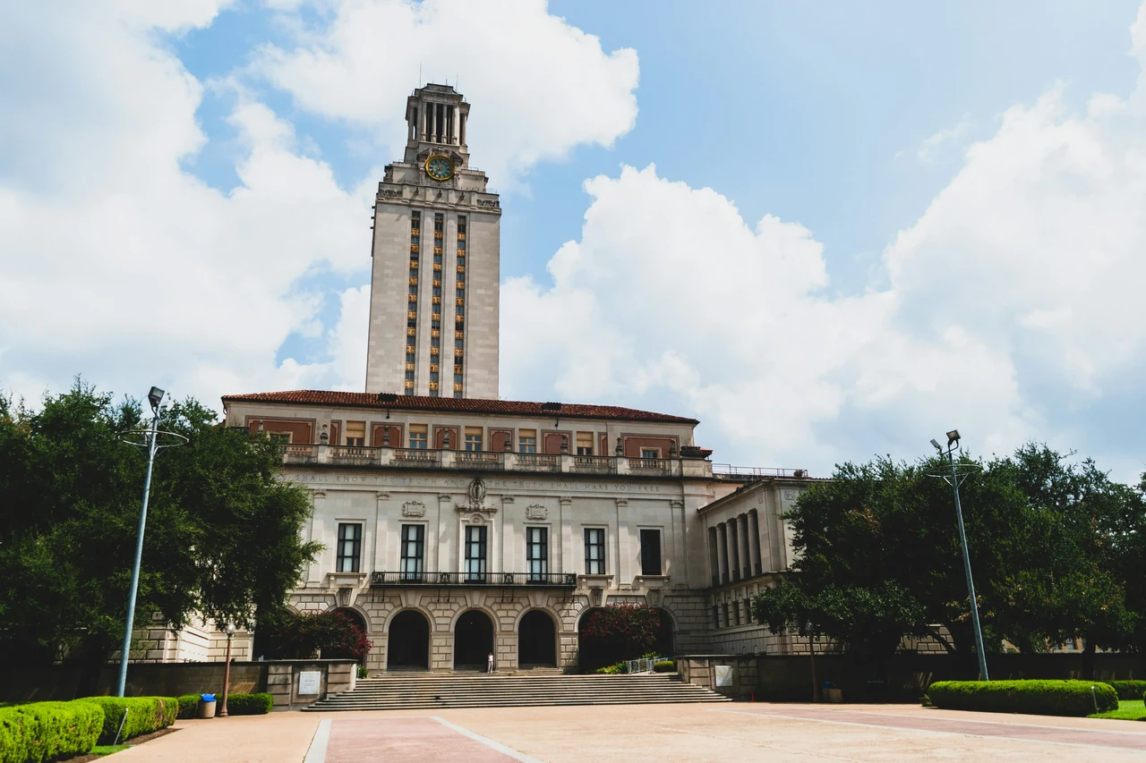 The tower at the University of Texas at Austin