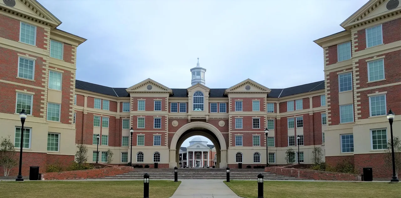 Student housing on the Troy campus at Troy University